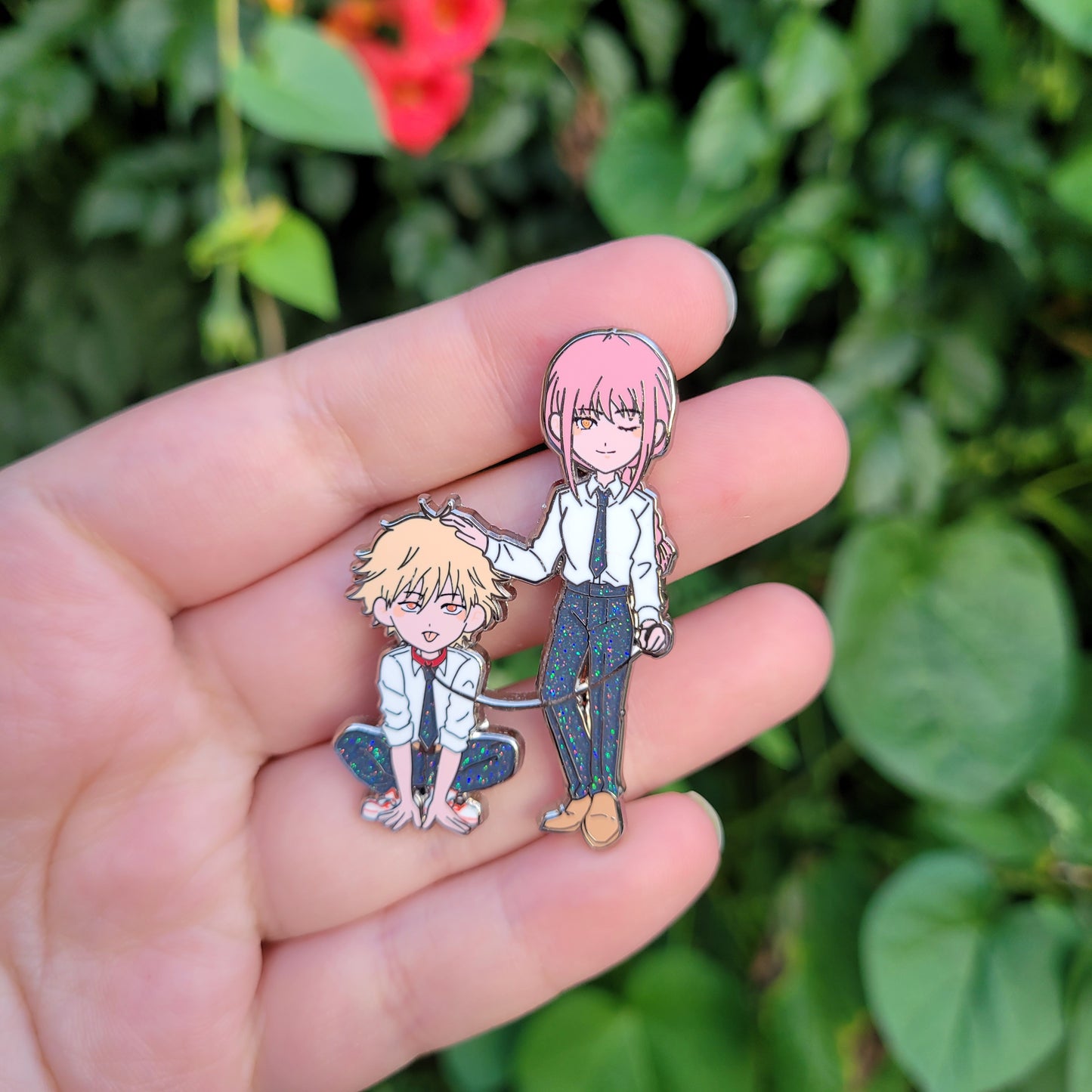 Controlling dog walk pin