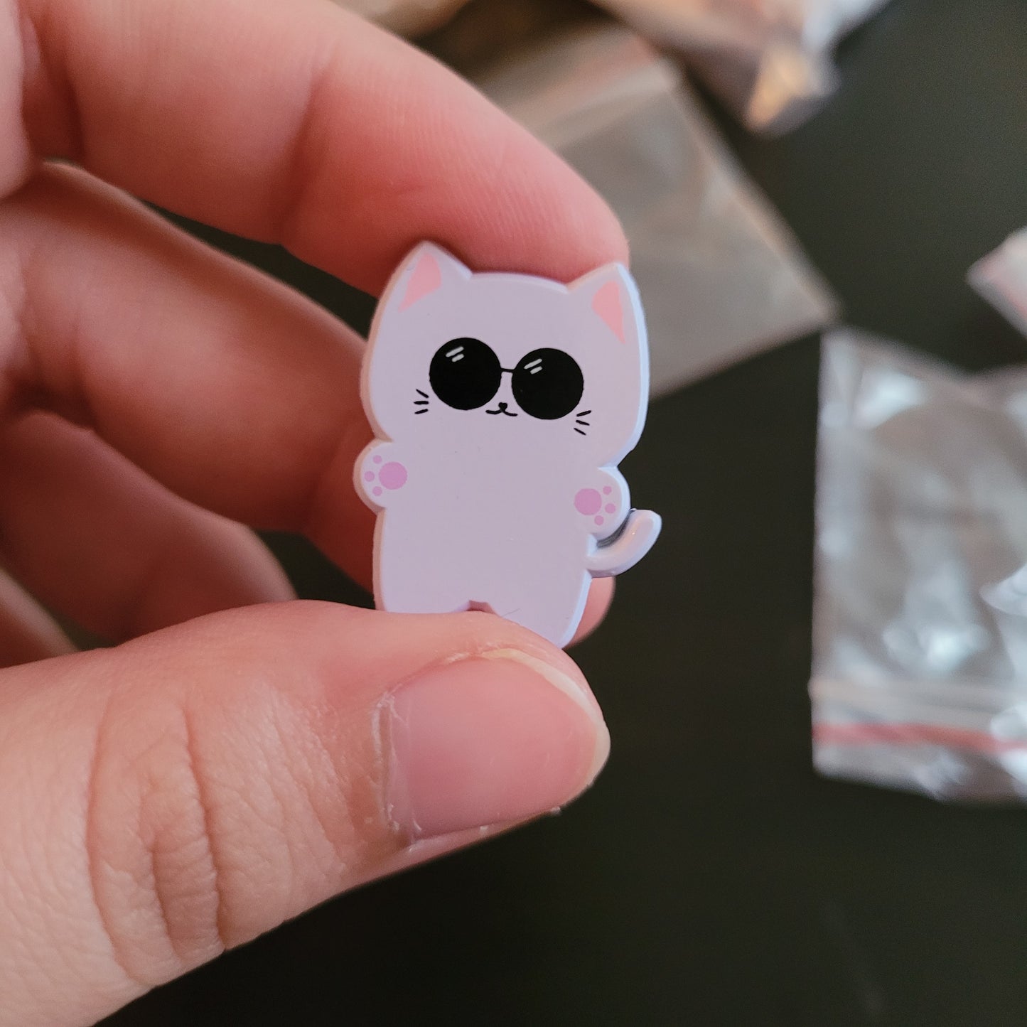 RESTOCKING SOON ~ Satoru Gatito plush keychain & pin