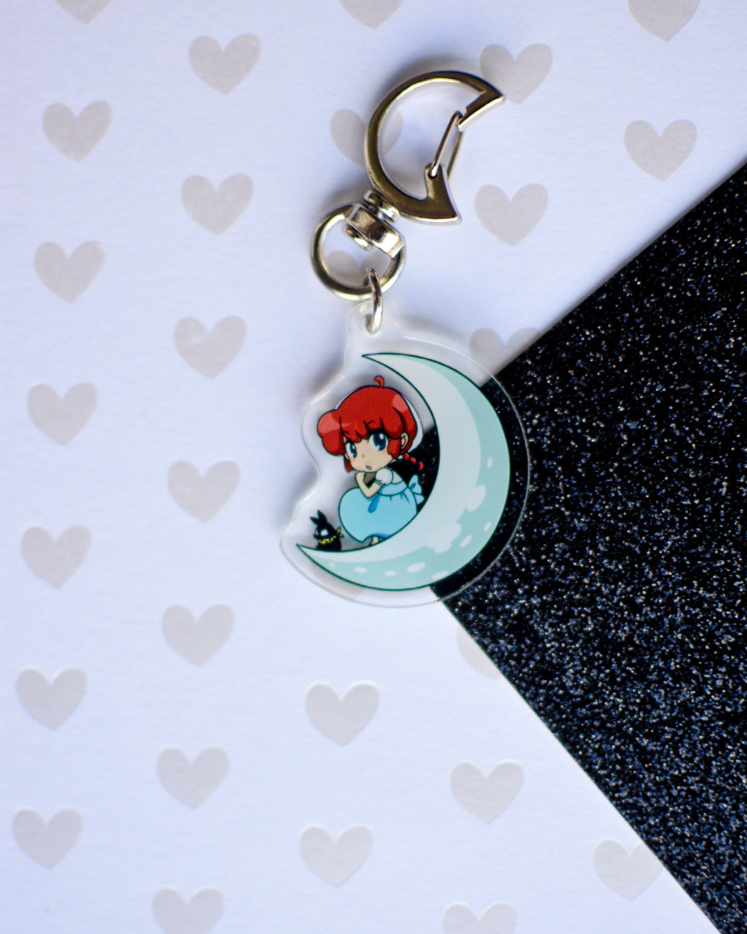 Kung fu couple keychain