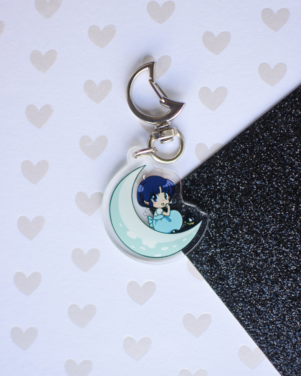 Kung fu couple keychain