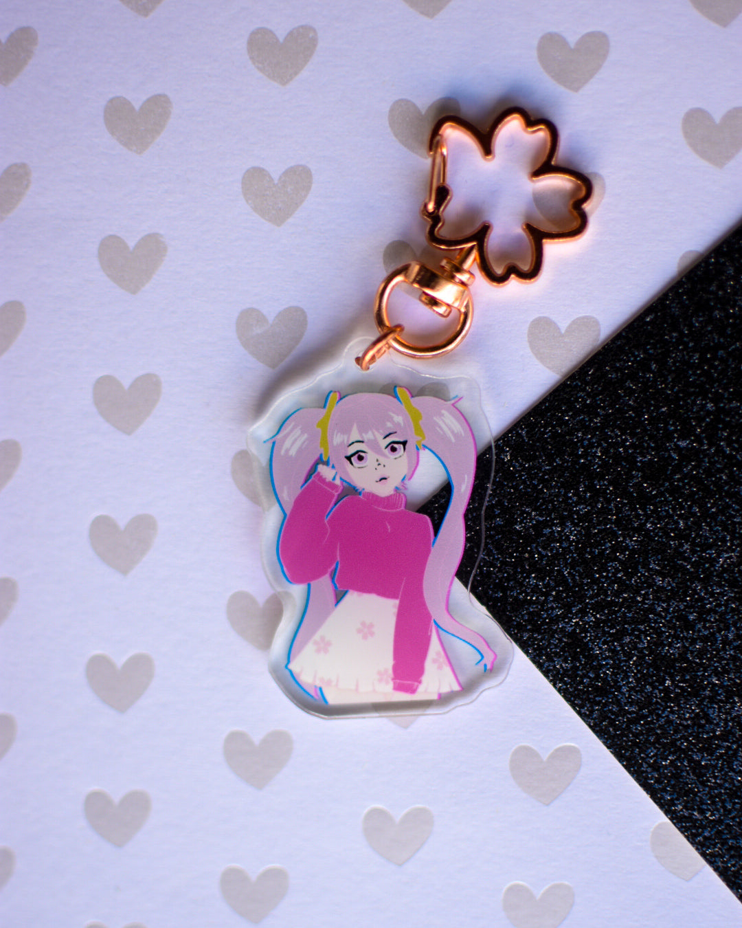 Hatsune Miku keychain