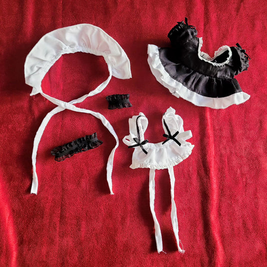 Maid outfit for 20cm plush dolls