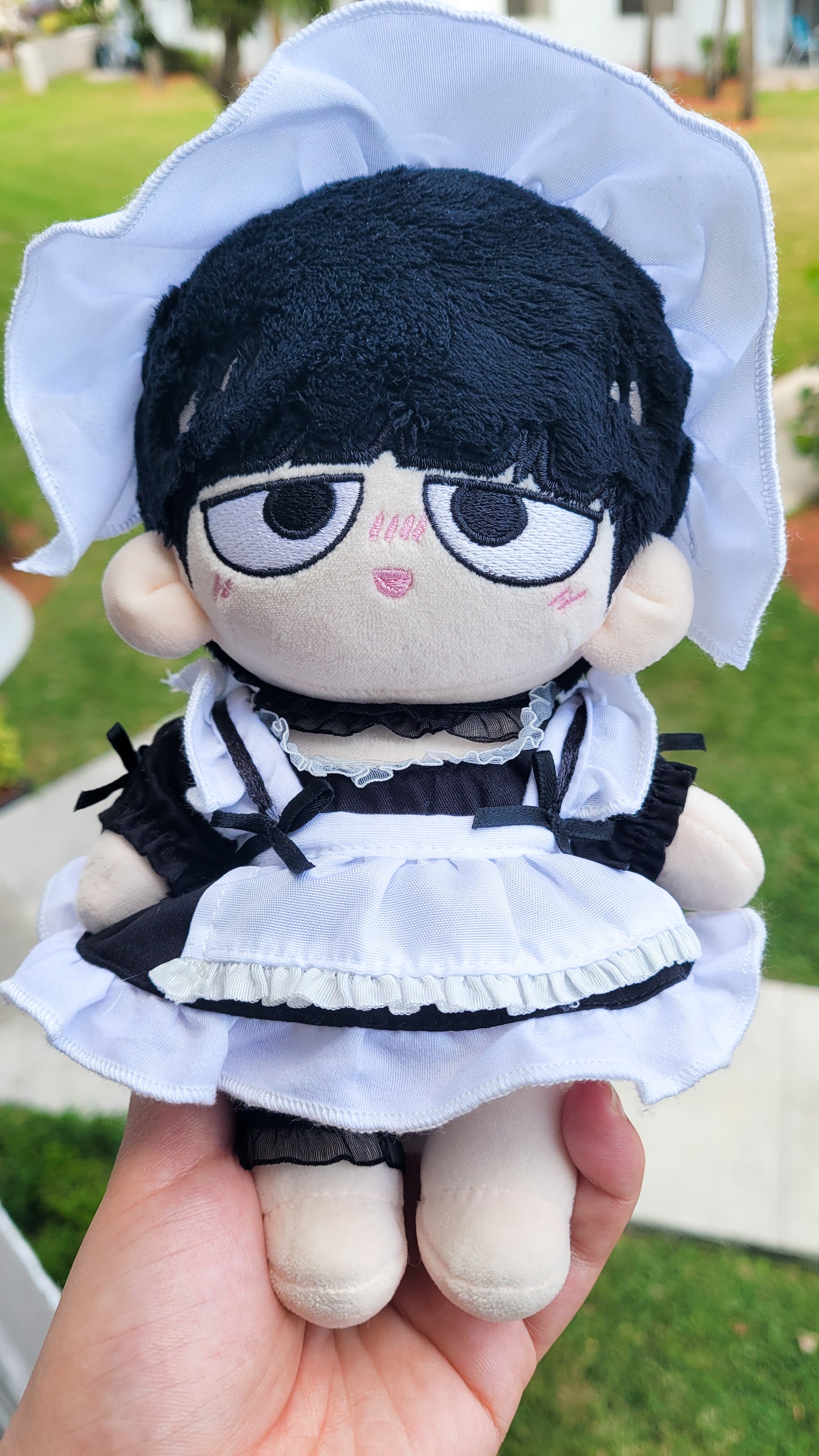 Maid outfit for 20cm plush dolls