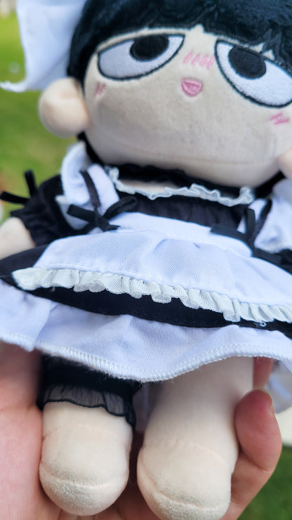 Maid outfit for 20cm plush dolls