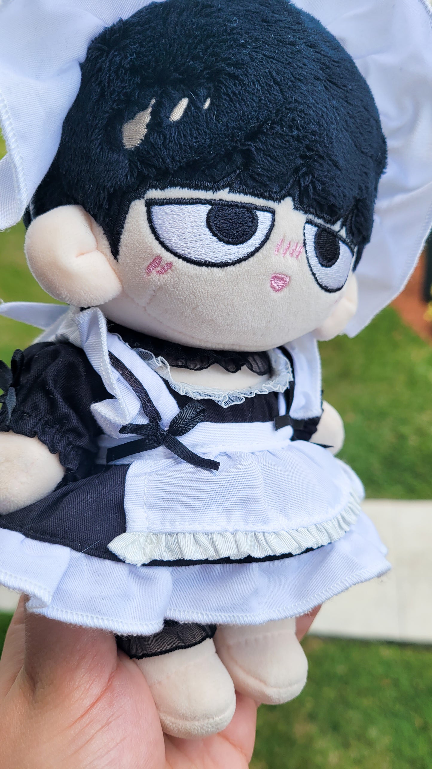 Maid outfit for 20cm plush dolls